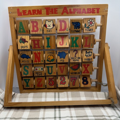 Wood learn the - learn, alphabet