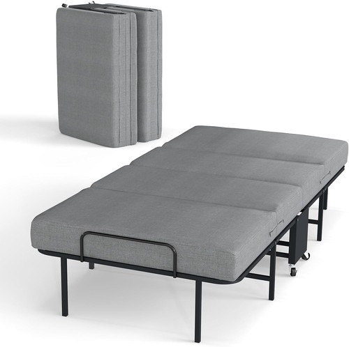 Foldable rollaway bed - ,