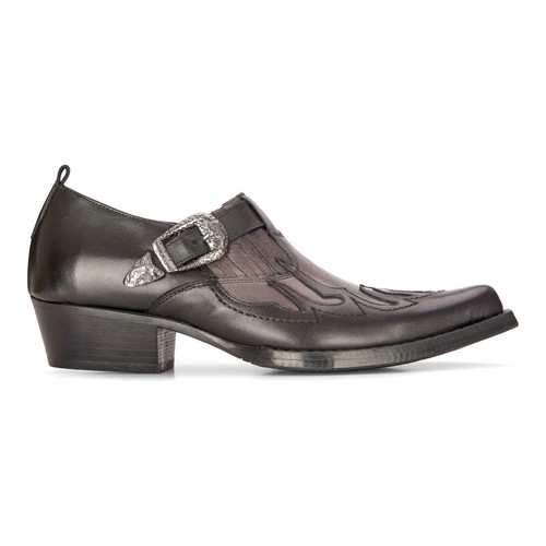 Men leather western - men's,