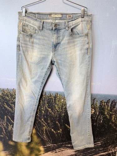 Bke jeans mens 36r - light, blue