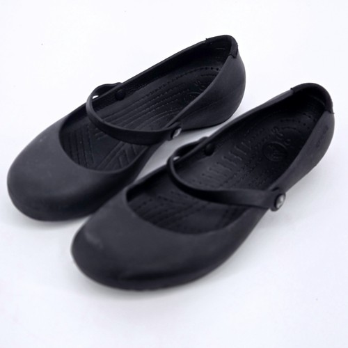 Crocs alice work black slip - black,