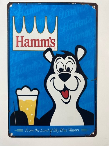 Hamm beer sign land of - hamm’s,