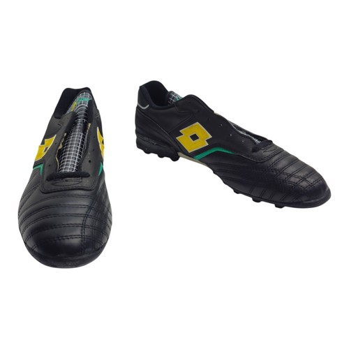 Lotto black turf soccer shoes - lotto,