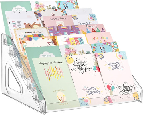 Tier acrylic greeting card - greeting,