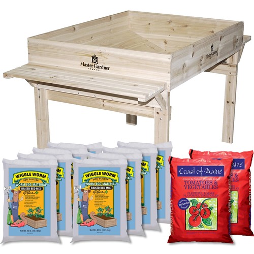 Gardner wooden garden bed - wooden,
