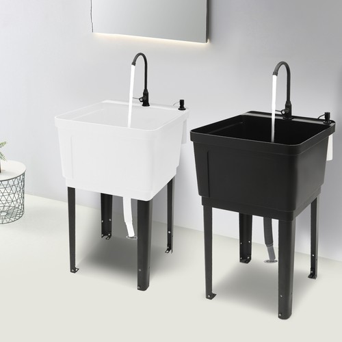 White black laundry utility - laundry,