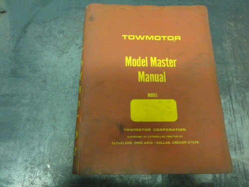 Towmotor t30 t40 t50 - t30,