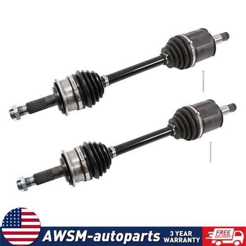 4wd pair front axle shafts - axle,