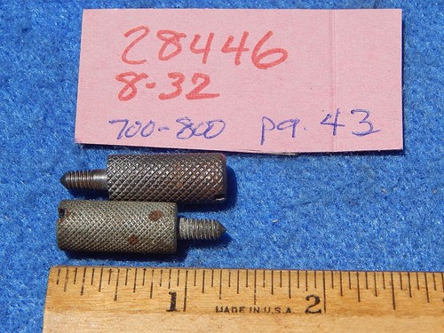 Wurlitzer thumb screw sae 32 - thumb, 8-32