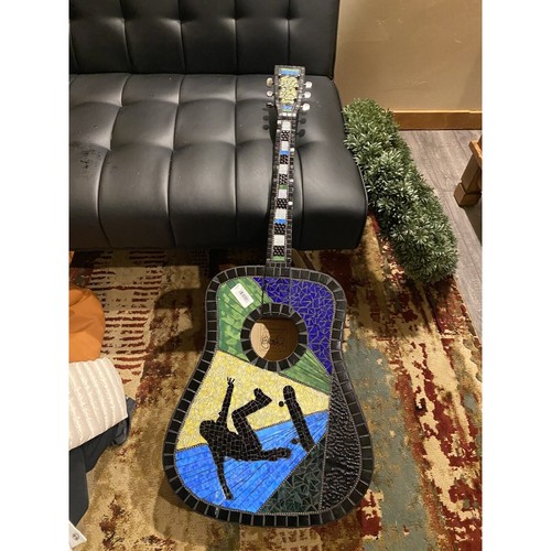 Full size mosaic guitar - full,