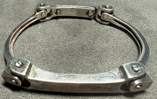 Sterling silver chain biker - chain,
