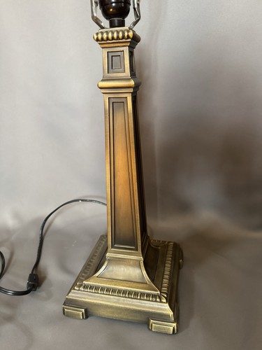 Tiffany style antique - style, brass