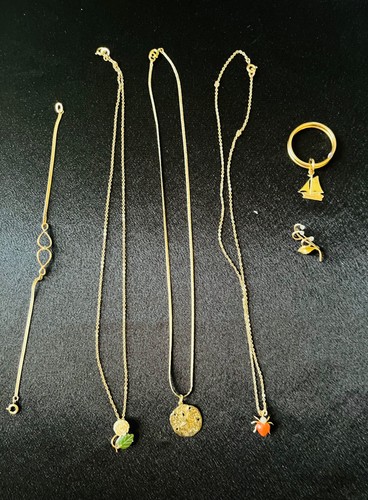 Vintage lot krementz - vintage, 14k