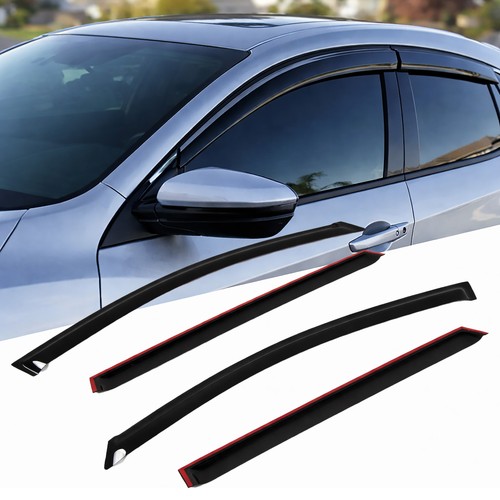 Window visor rain guard 4pcs - visor,