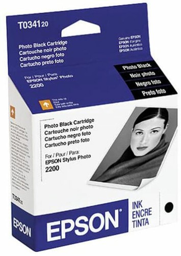 Genuine epson t0341 photo - genuine,