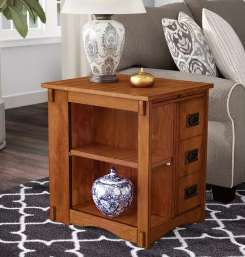 Classic wooden end table - classic,