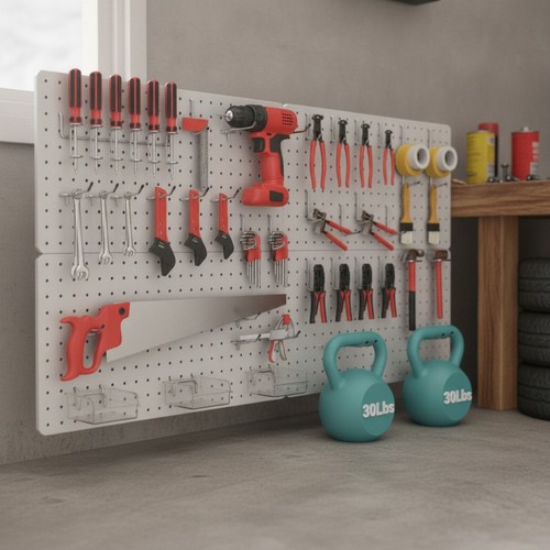 Peg board 84pcs metal - board,,