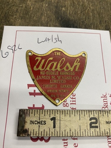 1918 antique walsh - antique, buckle