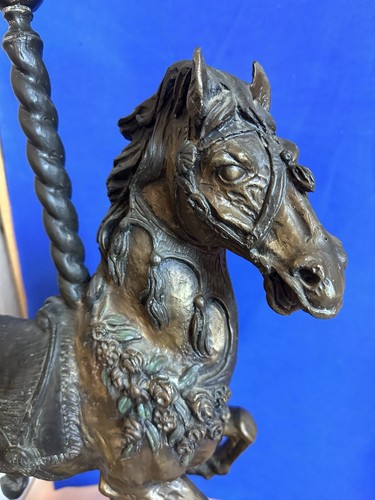 Large bronze carousel - large, 28"