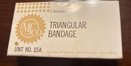 Vintage msco triangular - vintage,