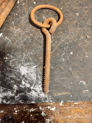 Hand forged horse tie hitching - horse,