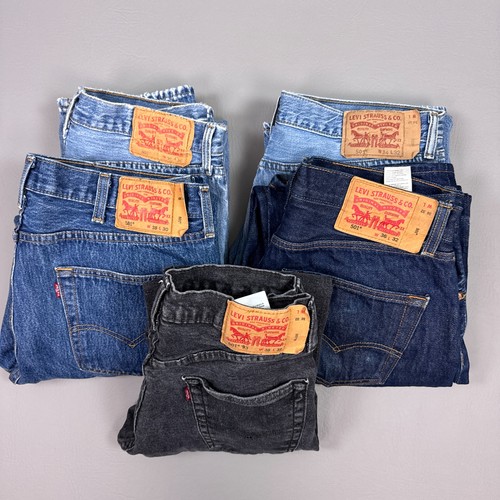 Levis 501 jeans - blue, lot