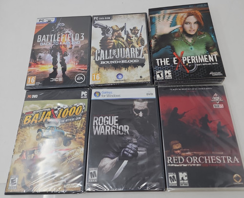 Video game lot bundle of - pc,