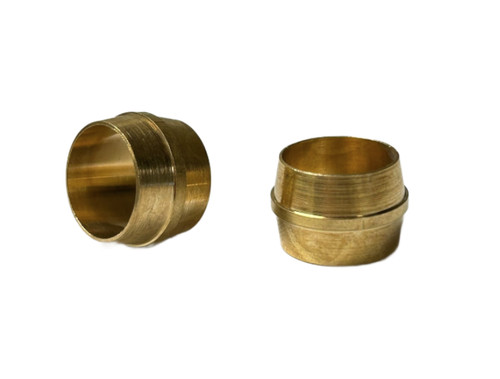 T air brake brass - 1/4", d.o.t.