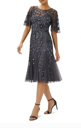 New adrianna papell sequined - new,