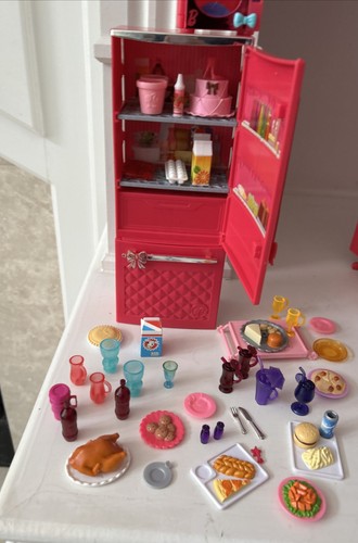 Barbie glam refrigerator - glam, and