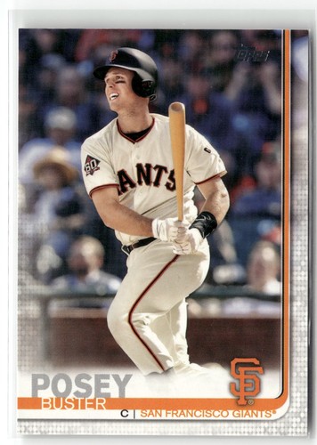 Buster posey 2019 - posey, topps