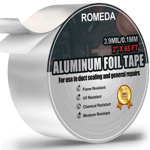 Aluminum foil tape 65ft - foil, x