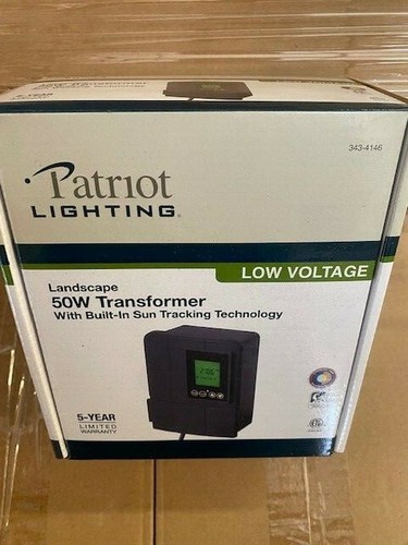 Patriot lighting 50w - patriot, low