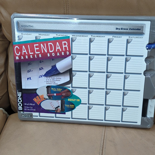 Boone dry erase monthly - boone,