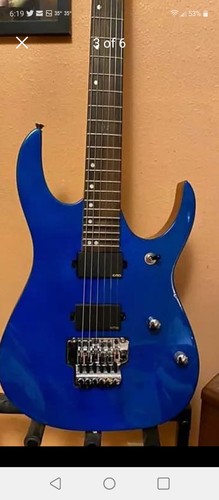 Ibanez rg8520 replica blue - ibanez,