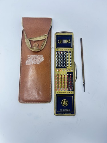 Vintage arithma addiator - arithma,