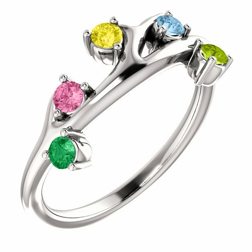 Family branch ring sterling - family,