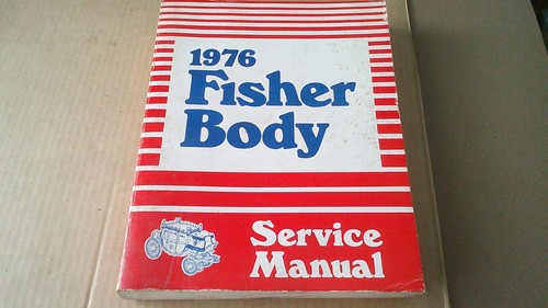 1976 fisher body service - fisher,