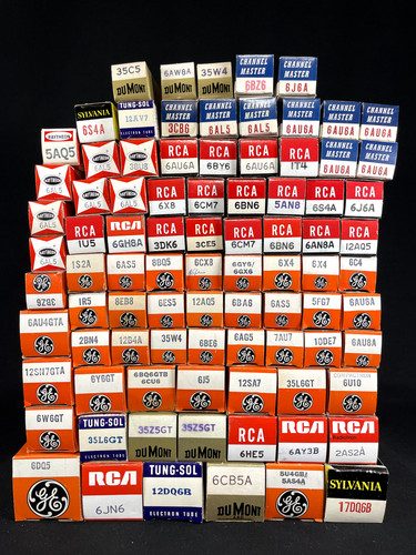 Vintage nos vacuum tubes - tubes, —