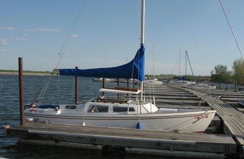 Catalina main sail - sail, cover