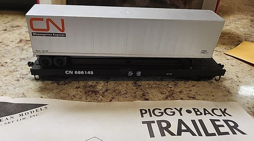 Mckean models flat car - models, ho
