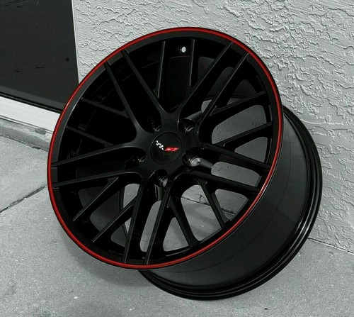 Gloss black zr1 - red, lip
