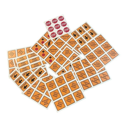 Scale model road - 1:50,