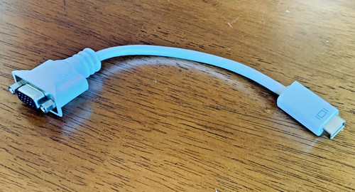 Mini dvi male vga - male, female
