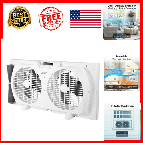 Twin window fan inch - fan, 3