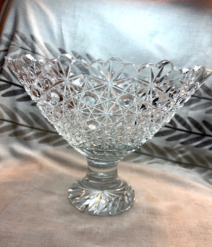 Cut glass crystal russian - cut,