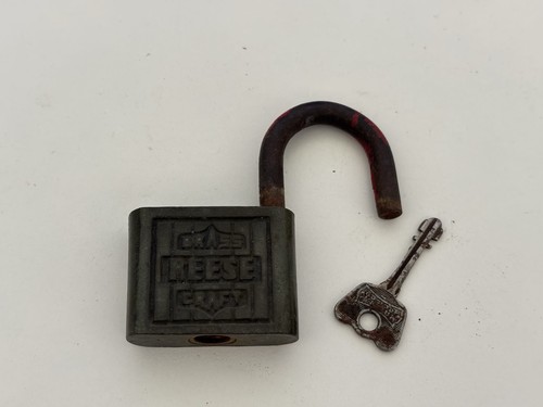 Vintage brass reese - brass, lock