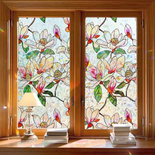 Window privacy film stained - window,