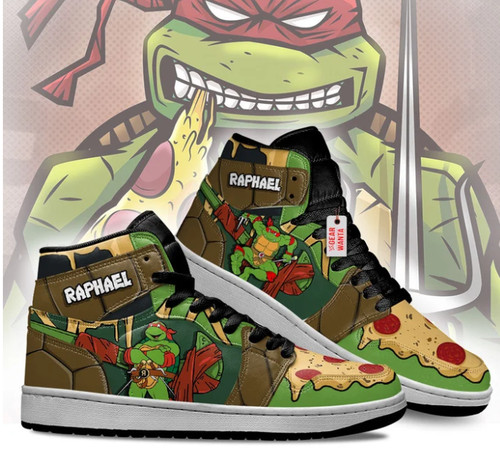 Tmnt raphael retro high top - raphael,