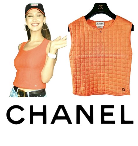 Chanel vintage 2000 orange - chanel, y2k